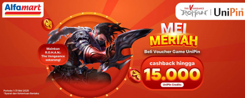 Mei Meriah! – Beli Voucher Game UniPin di Alfamart, Dapatkan Bonus Melimpah Tiap Hari!